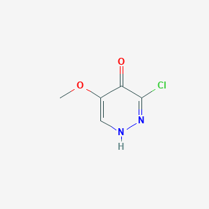 3-Chloro-5-methoxypyridazin-4-ol