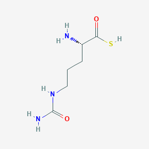 molecular formula C6H13N3O2S B8774993 Thio-L-citrulline CAS No. 1233509-68-6