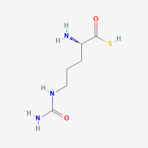 molecular formula C6H13N3O2S B8774993 3-beta-Ureidoethylthio alanine CAS No. 1233509-68-6