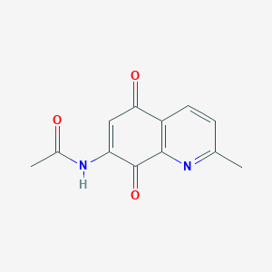 7-Acetamido-2-methylquinoline-5,8-dione
