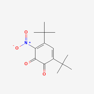 o-Benzoquinone, 4,6-di-tert-butyl-3-nitro-