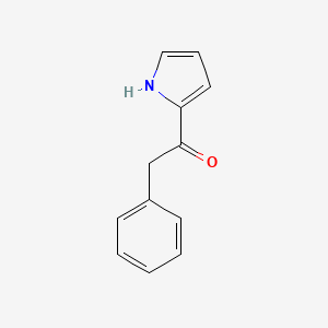 B8775116 2-phenyl-1-(1H-pyrrol-2-yl)ethanone CAS No. 13169-74-9