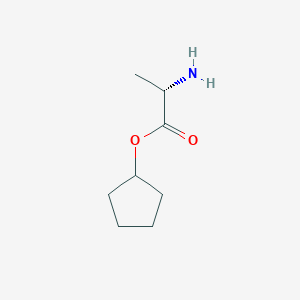 (S)-cyclopentyl 2-aminopropanoate