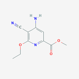 Methyl 4-amino-5-cyano-6-ethoxypicolinate