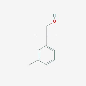 2-Methyl-2-(3-methylphenyl)propan-1-ol
