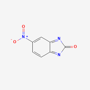molecular formula C7H3N3O3 B8775366 5-Nitro-2H-benzo[d]imidazol-2-one CAS No. 98185-13-8
