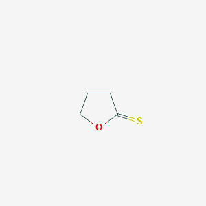 molecular formula C4H6OS B8775458 Oxolane-2-thione CAS No. 39700-44-2