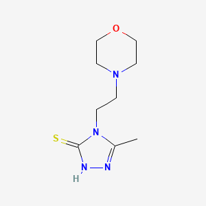 5-Methyl-4-(2-morpholinoethyl)-4H-1,2,4-triazole-3-thiol