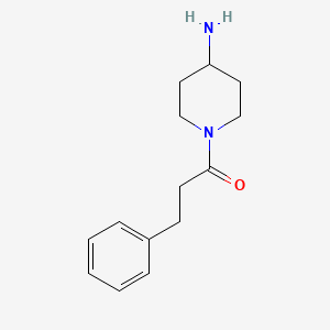 1-(4-Aminopiperidin-1-yl)-3-phenylpropan-1-one