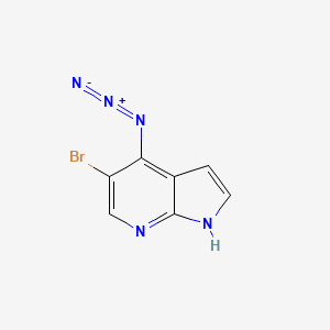 4-Azido-5-bromo-1H-pyrrolo[2,3-b]pyridine