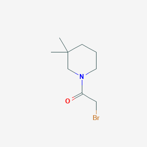 2-Bromo-1-(3,3-dimethylpiperidin-1-yl)ethanone