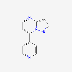 7-(Pyridin-4-yl)pyrazolo[1,5-a]pyrimidine