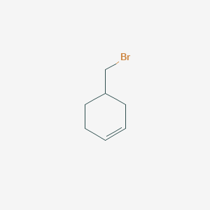 molecular formula C7H11Br B8775788 4-(Bromomethyl)cyclohexene CAS No. 34960-41-3