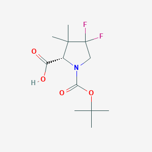 Dimethylpyrrolidine-2-carboxylic acid
