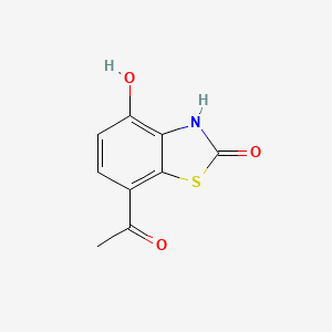 7-Acetyl-4-hydroxybenzo[d]thiazol-2(3H)-one