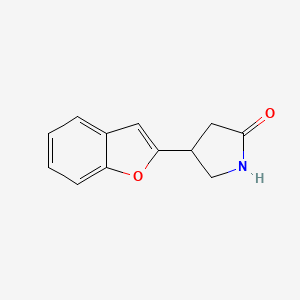 4-(1-Benzofuran-2-yl)pyrrolidin-2-one