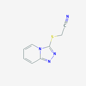 Acetonitrile, (1,2,4-triazolo[4,3-a]pyridin-3-ylthio)-