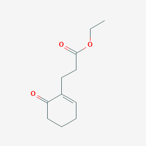 1-Cyclohexene-1-propanoic acid, 6-oxo-, ethyl ester