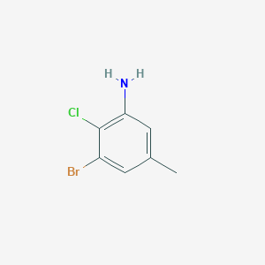 3-Bromo-2-chloro-5-methylaniline
