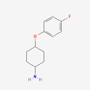 4-(4-Fluorophenoxy)cyclohexanamine