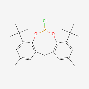 2,10-Dimethyl-4,8-di-tert-butyl-6-chloro-12H-dibenzo[d,g][1,3,2]dioxaphosphocin