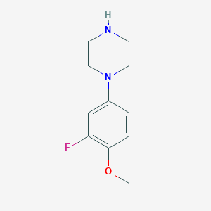 1-(3-Fluoro-4-methoxyphenyl)piperazine