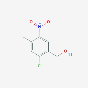 (2-Chloro-4-methyl-5-nitrophenyl)methanol
