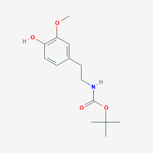 Tert-butyl 4-hydroxy-3-methoxyphenethylcarbamate
