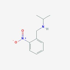 molecular formula C10H14N2O2 B8776153 [(2-Nitrophenyl)methyl](propan-2-yl)amine 
