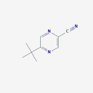5-(Tert-butyl)pyrazine-2-carbonitrile