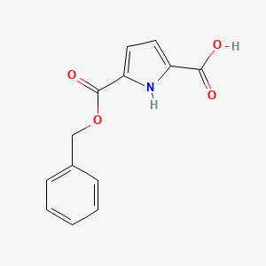 5-[(benzyloxy)carbonyl]-1H-pyrrole-2-carboxylic acid