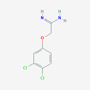2-(3,4-Dichlorophenoxy)acetamidine