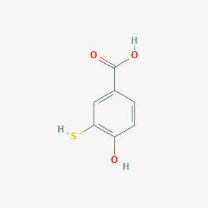 4-Hydroxy-3-sulfanylbenzoic acid