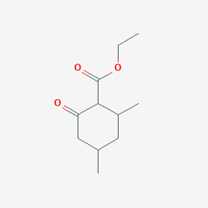 Ethyl 2,4-dimethyl-6-oxocyclohexane-1-carboxylate