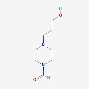 4-(3-Hydroxypropyl)piperazine-1-carbaldehyde