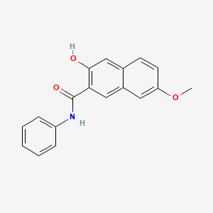 3-Hydroxy-7-methoxy-N-phenylnaphthalene-2-carboxamide
