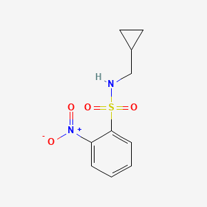 N-(cyclopropylmethyl)-2-nitrobenzenesulfonamide