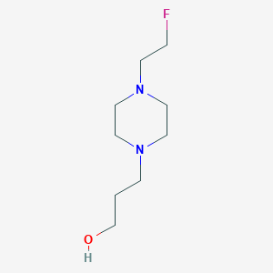 3-[4-(2-Fluoroethyl)piperazin-1-YL]propan-1-OL
