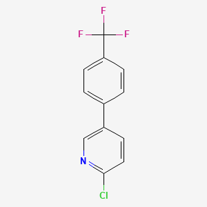 2-Chloro-5-[4-(trifluoromethyl)phenyl]pyridine