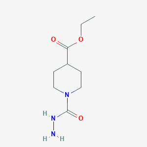 Ethyl 1-(hydrazinecarbonyl)piperidine-4-carboxylate