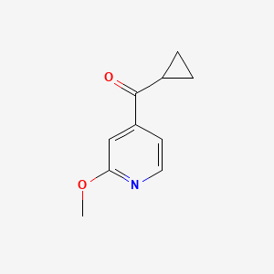 Cyclopropyl(2-methoxypyridin-4-yl)methanone