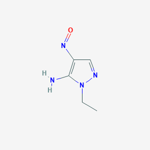 1-ethyl-4-nitroso-1H-pyrazol-5-amine