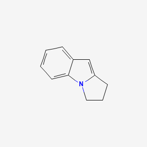 molecular formula C11H11N B8776503 2,3-dihydro-1H-pyrrolo[1,2-a]indole CAS No. 1421-19-8