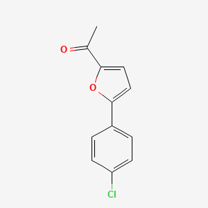 5-(p-Chlorophenyl)-2-furyl methyl ketone