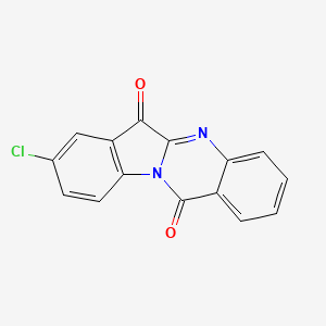 8-Chloroindolo[2,1-b]quinazoline-6,12-dione
