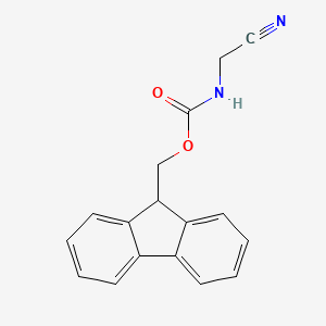 Carbamic acid, (cyanomethyl)-, 9H-fluoren-9-ylmethyl ester