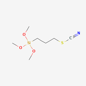 Trimethoxy(3-thiocyanatopropyl)silane
