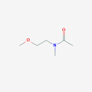 molecular formula C6H13NO2 B8776631 N-(2-methoxyethyl)-N-methylacetamide 