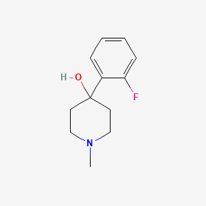4-(2-Fluorophenyl)-1-methylpiperidin-4-OL