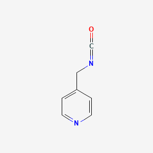 molecular formula C7H6N2O B8776644 4-(Isocyanatomethyl)pyridine CAS No. 76197-60-9
